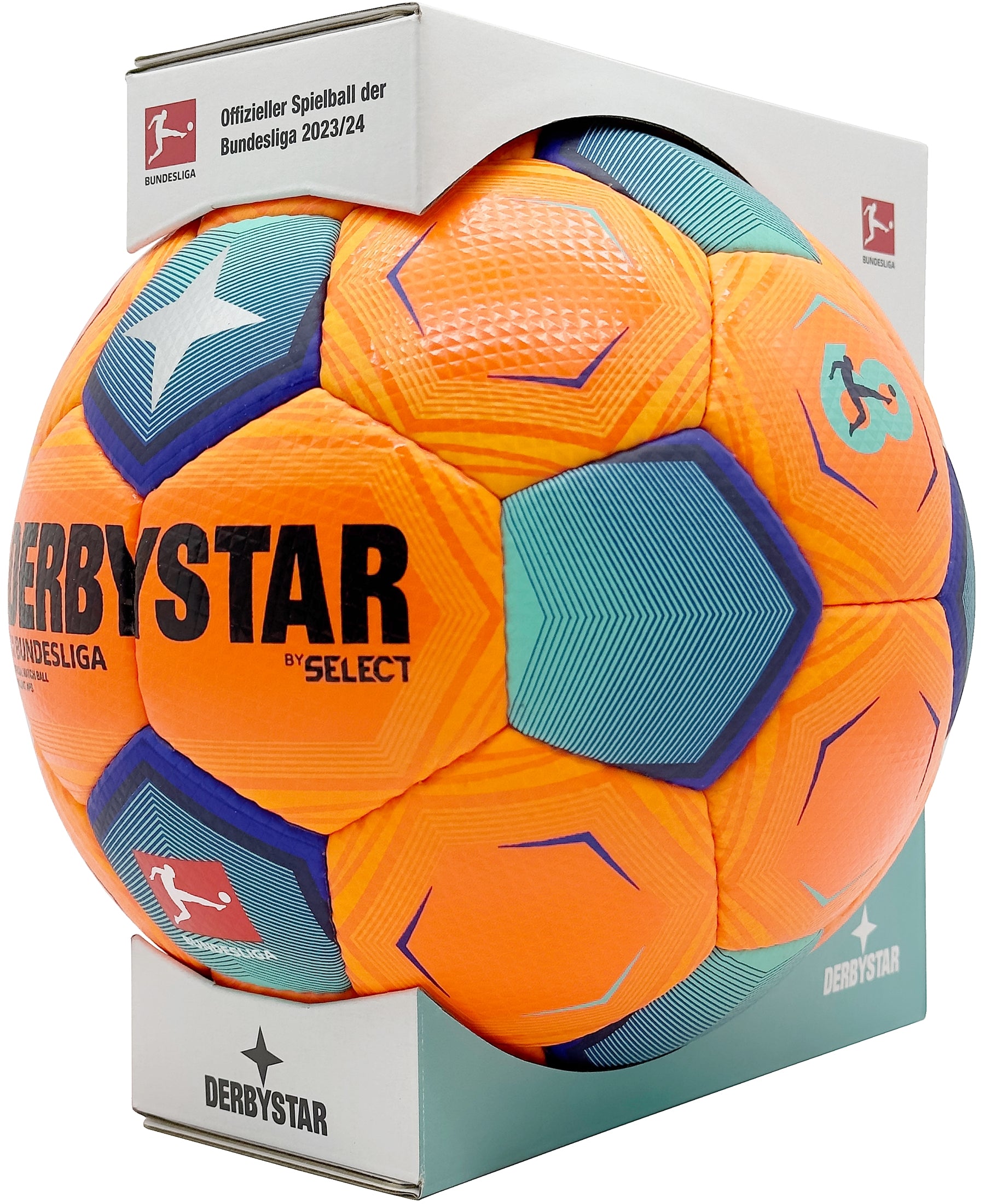 DERBYSTAR Official Winter Match Ball Brillant APS v23 Bundesliga 2023/2024  - bei | Fußbälle