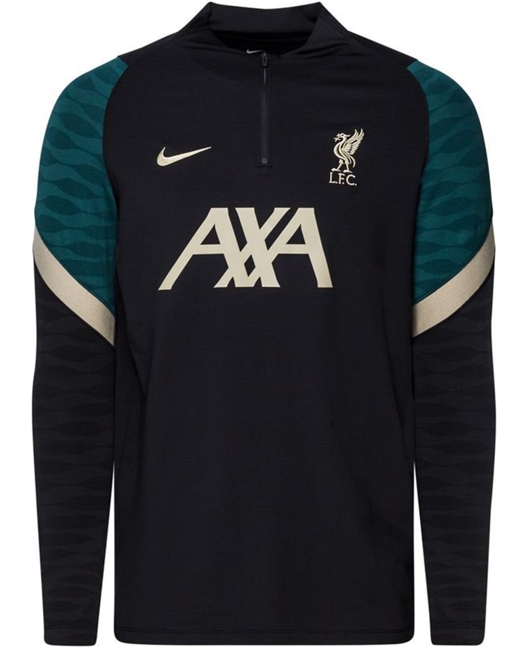 Das Nike FC Liverpool LFC Half-Zip Strike Drill Sweatshirt (DB0237-011) ist die ideale Wahl für alle Liverpool-Fans. Mit seinem herausragenden Design und hochwertigen Materialien bietet es sowohl Stil als auch Komfort. Zeige deine Unterstützung für Liverpool in der kommenden Saison und sei bestens gekleidet. Erwerbe dieses großartige Sweatshirt bei SHOP4TEAMSPORT – deinem Shop für Fußballbekleidung und Accessoires.