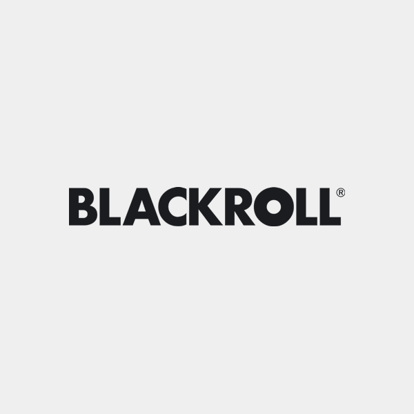 Das BLACKROLL-Logo besteht aus dem Wort "BLACKROLL", das in einer klaren und modernen Schriftart dargestellt ist. Das Logo ist normalerweise schwarz oder weiß und kann auf verschiedenen Hintergründen verwendet werden. Es repräsentiert die Marke BLACKROLL, die für ihre Faszienrollen und Selbstmassageprodukte bekannt ist. Das Logo strahlt Professionalität, Effektivität und Qualität aus.