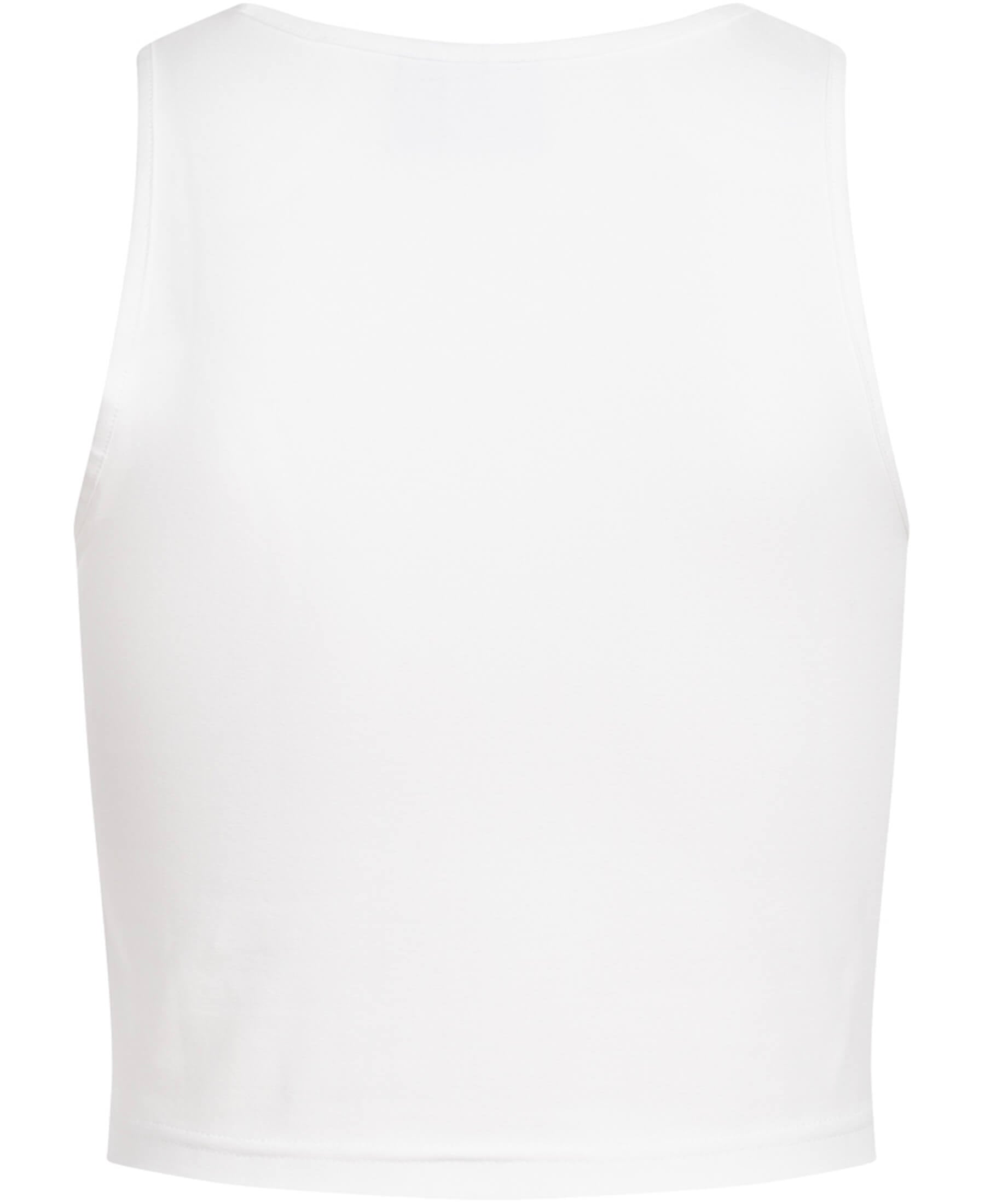 Das Adidas Originals 3-Stripes Cropped Damen Tank Top (GP1914) ist ein modisches und bequemes Oberteil für sportliche Damen. Mit ikonischem Design und hochwertiger Qualität ist es perfekt für lässige Outfits oder Fitness. Erhältlich bei SHOP4TEAMSPORT - dein Ort für stilvolle Sportbekleidung.