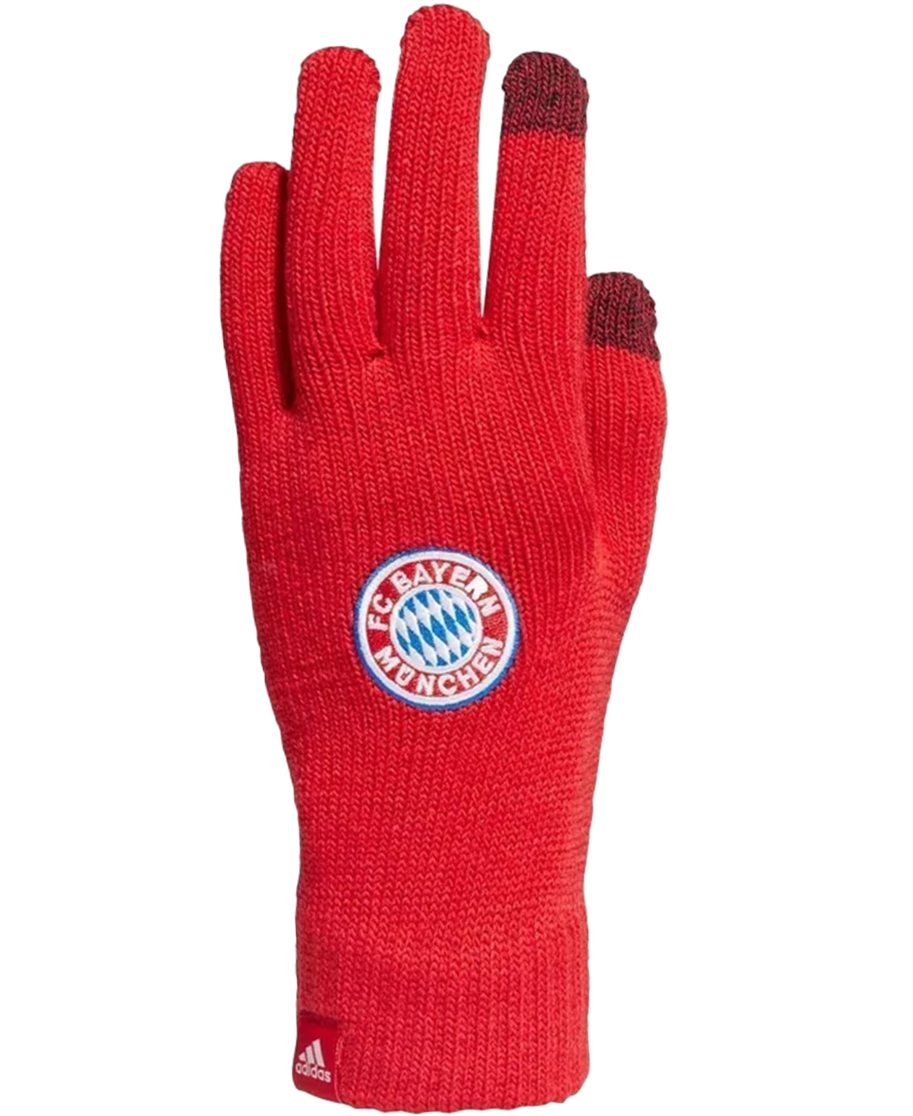 Die adidas FC Bayern München Strickhandschuhe (Artikelnummer GU0051) sind die perfekte Wahl, um Ihre Hände warm und gemütlich zu halten, während Sie Ihr Team unterstützen. Diese offiziellen FC Bayern München Handschuhe sind mit dem Vereinslogo und den Farben verziert und zeigen Ihre Leidenschaft für den Club. Hergestellt aus hochwertigem Material bieten sie Wärme und Komfort. Ideal für kalte Spieltage im Stadion oder beim Sport im Freien. Holen Sie sich diese Handschuhe jetzt bei SHOP4TEAMSPORT.