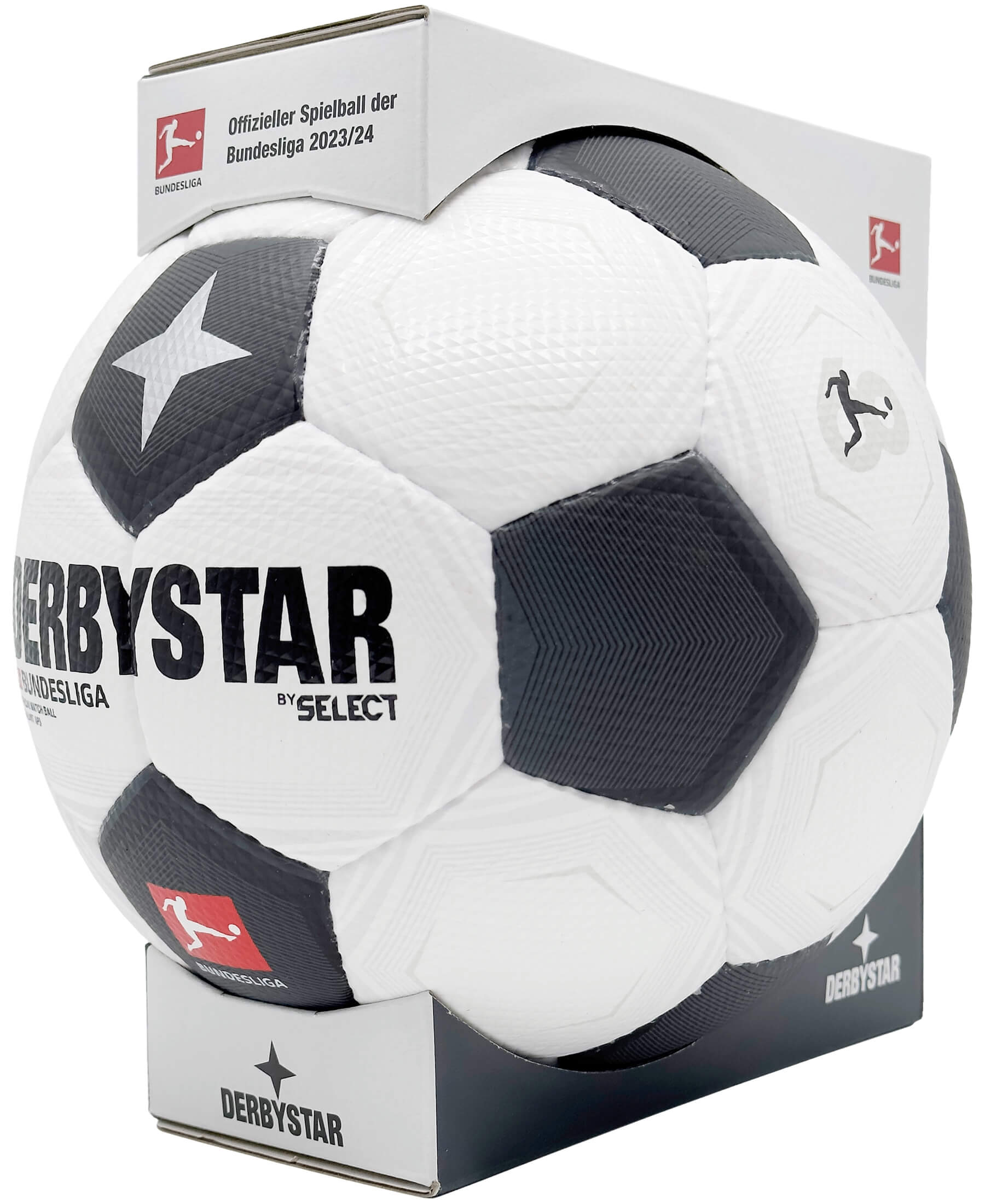 Der Derbystar Official Match Ball "Brillant APS Classic v23" für die Bundesliga 2023-2024 - Erleben Sie die exzellente Qualität und Performance dieses offiziellen Spielballs. Ein Must-Have für echte Fußballfans und Spieler auf höchstem Niveau. Holen Sie sich den Bundesliga-Spielball bei SHOP4TEAMSPORT und genießen Sie präzises Design und innovative Technologie auf dem Spielfeld. Mit herausragender Handwerkskunst und hochwertigen Materialien ist dieser Ball die perfekte Wahl für anspruchsvolle Spiele.