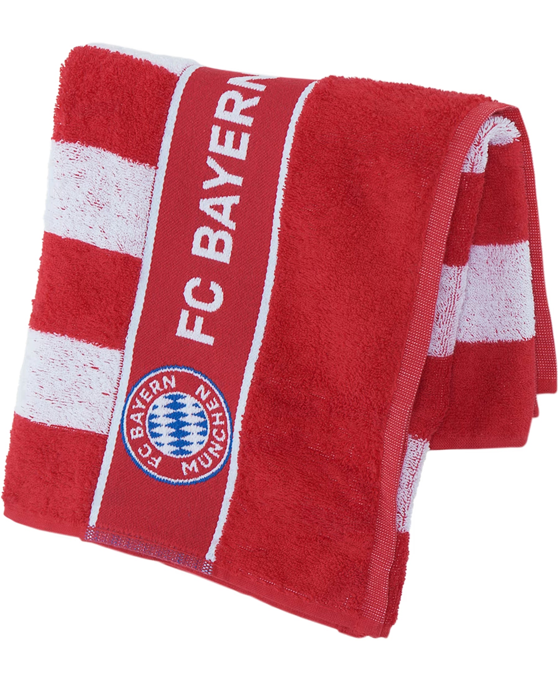 Das FC Bayern München FCB Handtuch (28369) ist ein Muss für alle Fans des Vereins. Mit dem gestickten Vereinslogo ist es nicht nur praktisch, sondern auch ein echter Hingucker im Badezimmer. Dieses hochwertige Handtuch ist saugfähig und strapazierfähig. Holen Sie sich jetzt das offizielle Fanartikel bei SHOP4TEAMSPORT und zeigen Sie Ihre Unterstützung für den FC Bayern München.