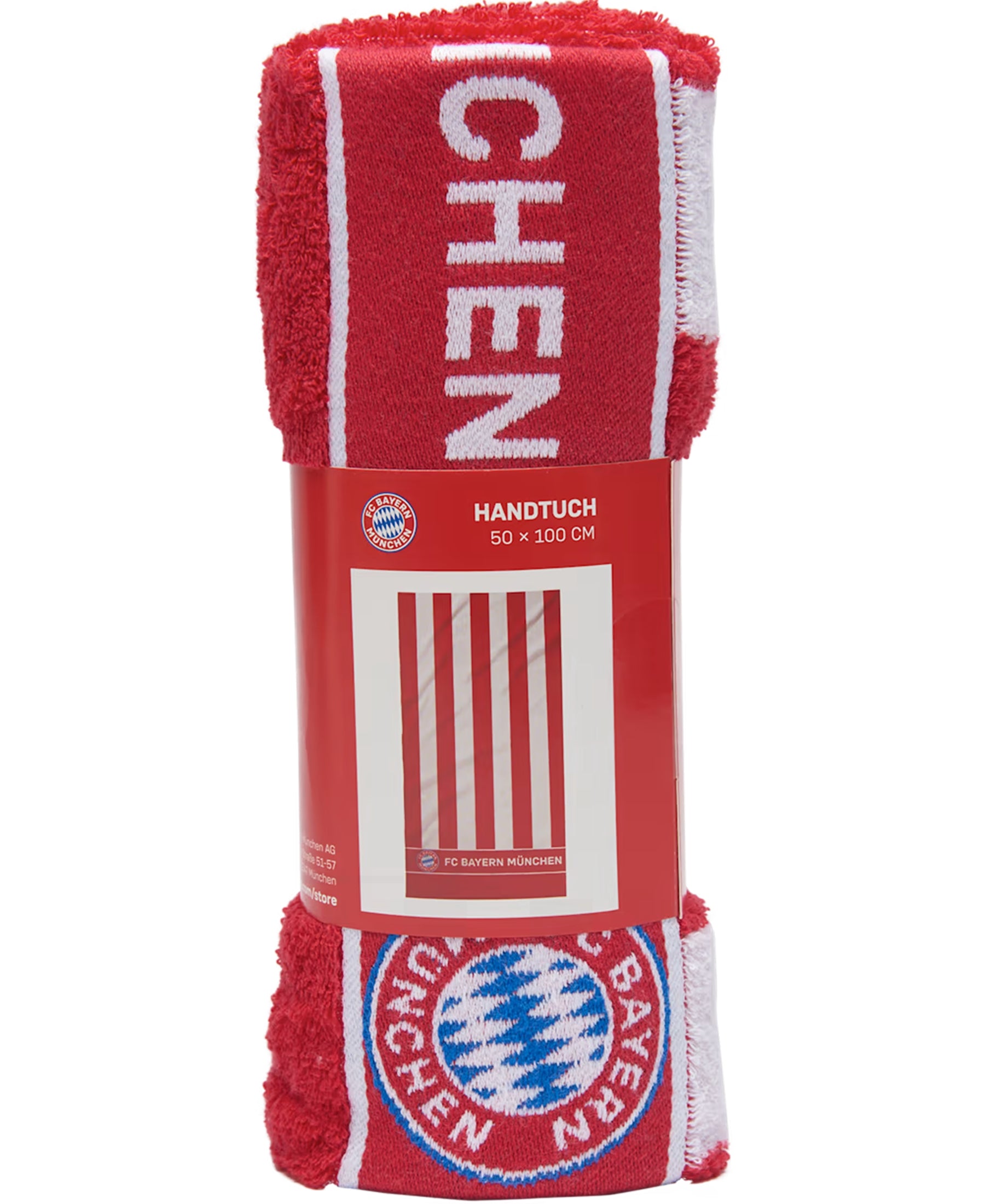 Das FC Bayern München FCB Handtuch (28369) ist ein Muss für alle Fans des Vereins. Mit dem gestickten Vereinslogo ist es nicht nur praktisch, sondern auch ein echter Hingucker im Badezimmer. Dieses hochwertige Handtuch ist saugfähig und strapazierfähig. Holen Sie sich jetzt das offizielle Fanartikel bei SHOP4TEAMSPORT und zeigen Sie Ihre Unterstützung für den FC Bayern München.