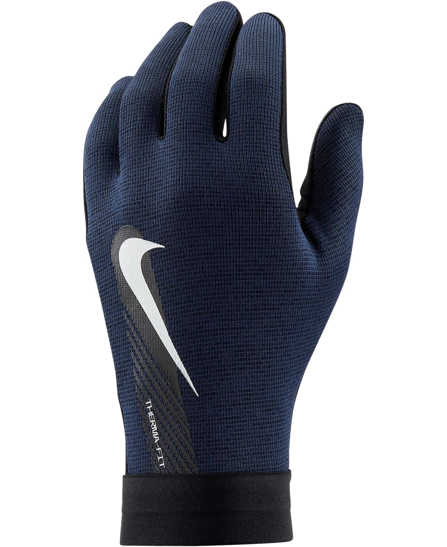 Die Nike Academy Hyperwarm Therma-FIT Spielerhandschuhe (Artikelnummer: DQ6071-011) bieten erstklassige Wärme und Komfort für kältere Trainingseinheiten. Mit ihrem innovativen Design und hochwertigen Materialien halten sie die Hände angenehm warm und trocken. Die Therma-FIT-Technologie reguliert die Körpertemperatur, während die griffigen Handflächen einen sicheren Halt ermöglichen. Diese Handschuhe sind ideal für Fußballspieler, die bei jeder Witterung trainieren möchten.
