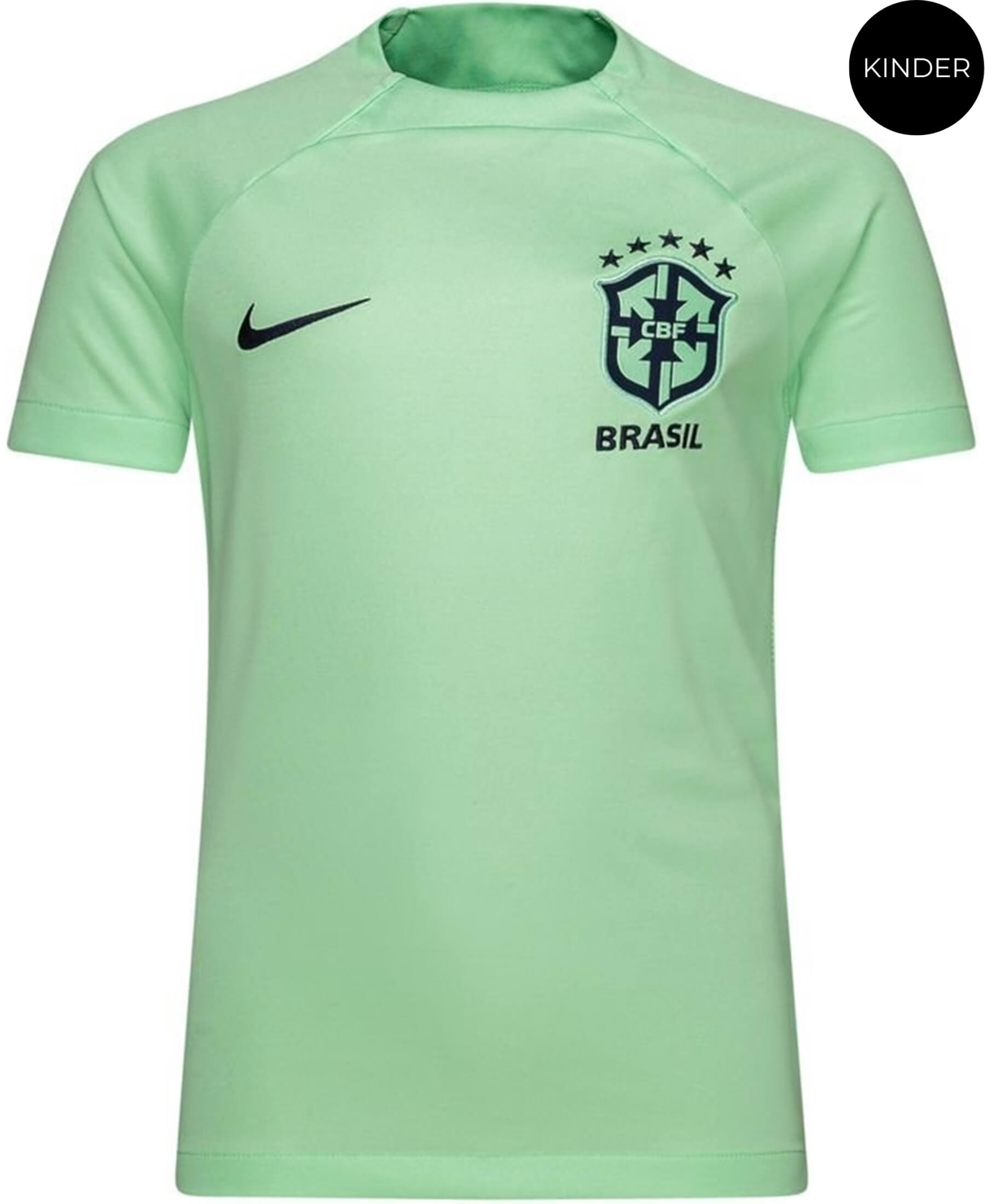 Nike Brasilien CBF Kinder Academy Pro Trainingsshirt 2022/2023 (DM9610-390) im SHOP4TEAMSPORT Onlineshop. Offizielles Shirt der brasilianischen Nationalmannschaft. Hoher Tragekomfort, modernes Design, atmungsaktiv. Perfekt für Training und Fans. Jetzt bei SHOP4TEAMSPORT erhältlich.