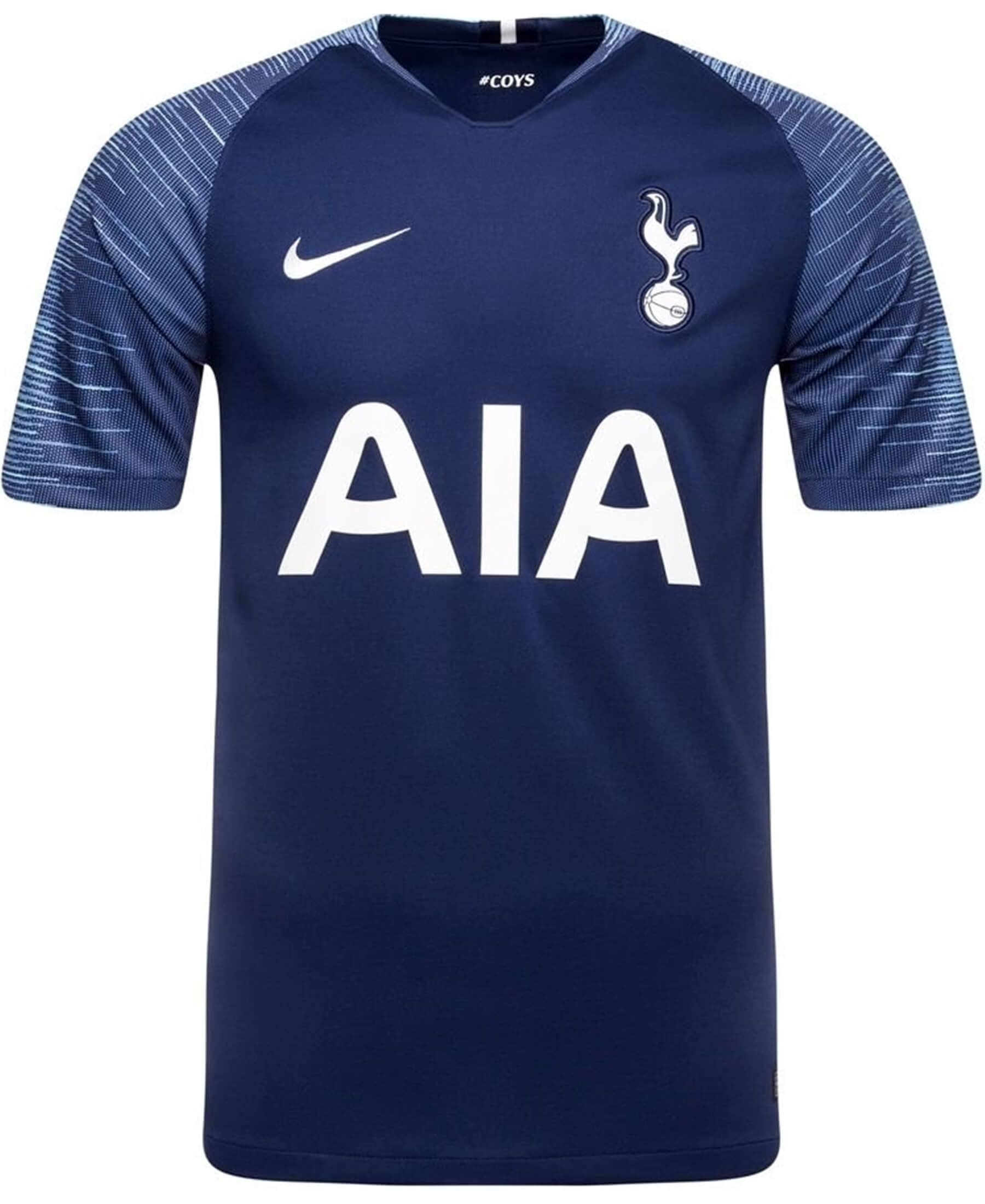 Sichern Sie sich das offizielle Nike Tottenham Hotspur (Spurs) Auswärtstrikot der Saison 2018/2019! Dieses hochwertige Trikot in der Farbe Blau ist ein absolutes Must-Have für alle Fans des Vereins. Es besticht nicht nur durch sein modernes Design, sondern auch durch den hohen Tragekomfort und die ausgezeichnete Qualität, die man von Nike-Produkten gewohnt ist.