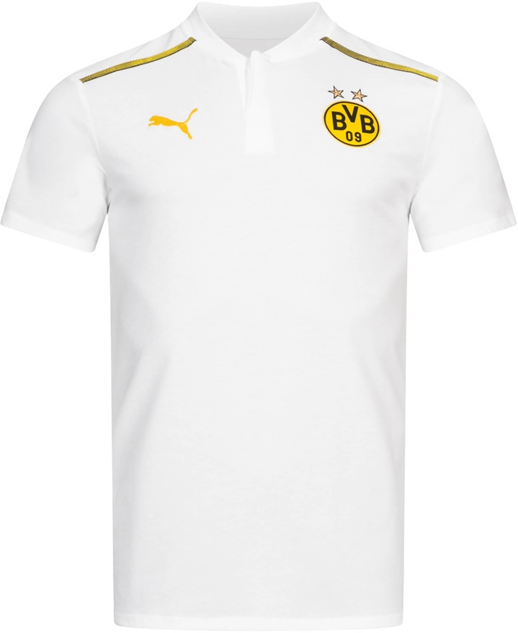Entdecke das offizielle Borussia Dortmund BVB Casuals Poloshirt bei SHOP4TEAMSPORT. Dieses hochwertige Poloshirt verkörpert den Stil des Vereins und bietet gleichzeitig Komfort für den Alltag. Mit dem BVB-Logo auf der Brust und dem klassischen Polokragen strahlt dieses Shirt Fußballleidenschaft aus. Perfekt für Fans, die ihren Verein auch abseits des Spielfelds repräsentieren möchten. Das bequeme Material gewährleistet angenehmes Tragen.