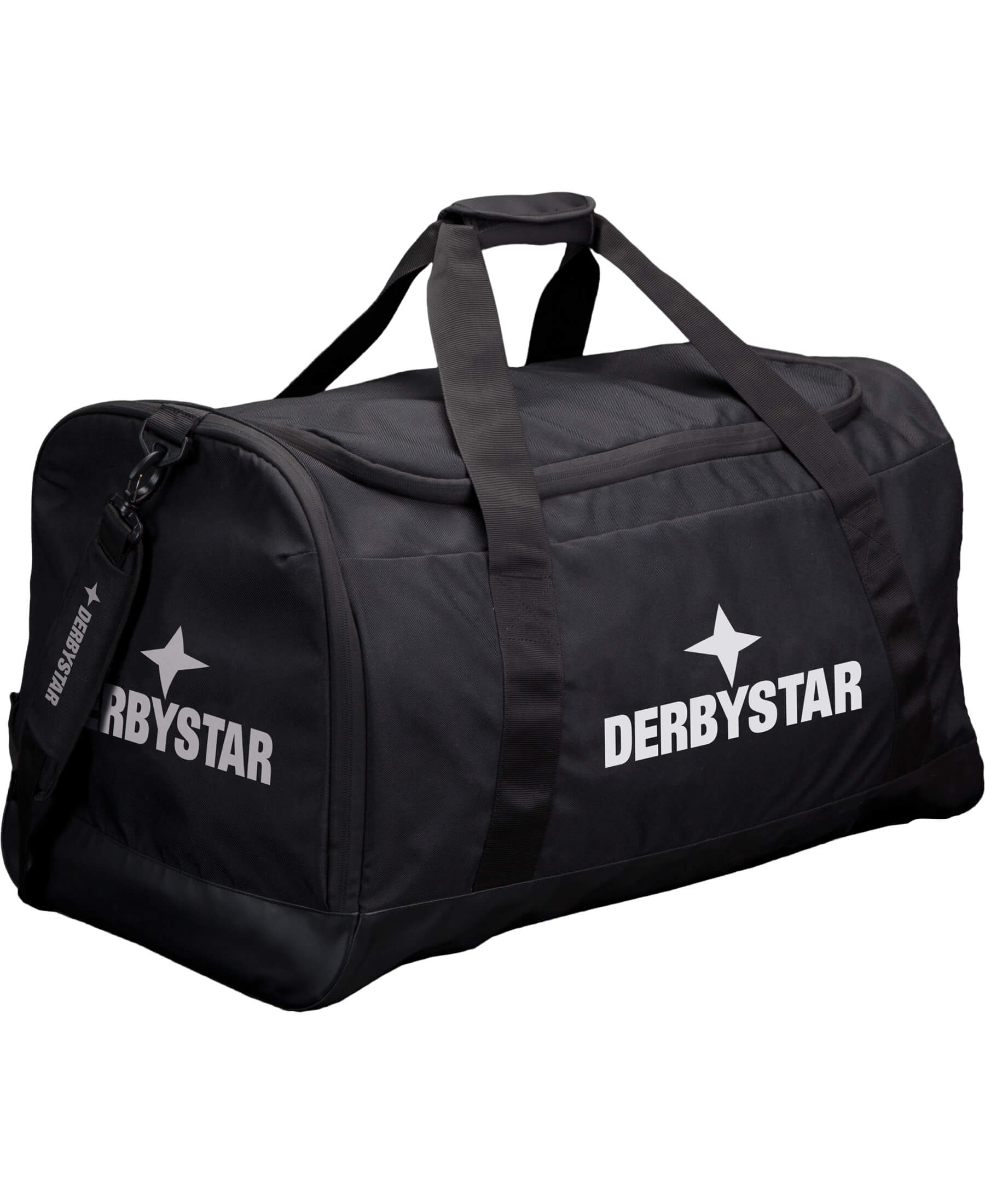 DERBYSTAR Team-Bag Hyper Pro Sporttasche im Onlineshop SHOP4TEAMSPORT erhältlich. Perfekte Tasche für Sportteams und Aktive. Robustes Material und geräumiges Design bieten ausreichend Platz für deine Ausrüstung. Verstellbare Schultergurte und Tragegriffe für bequemen Transport. Mit separaten Fächern für geordnete Aufbewahrung. Wasserdicht und strapazierfähig. Bestelle jetzt und sei optimal ausgestattet für dein nächstes Training oder Spiel!