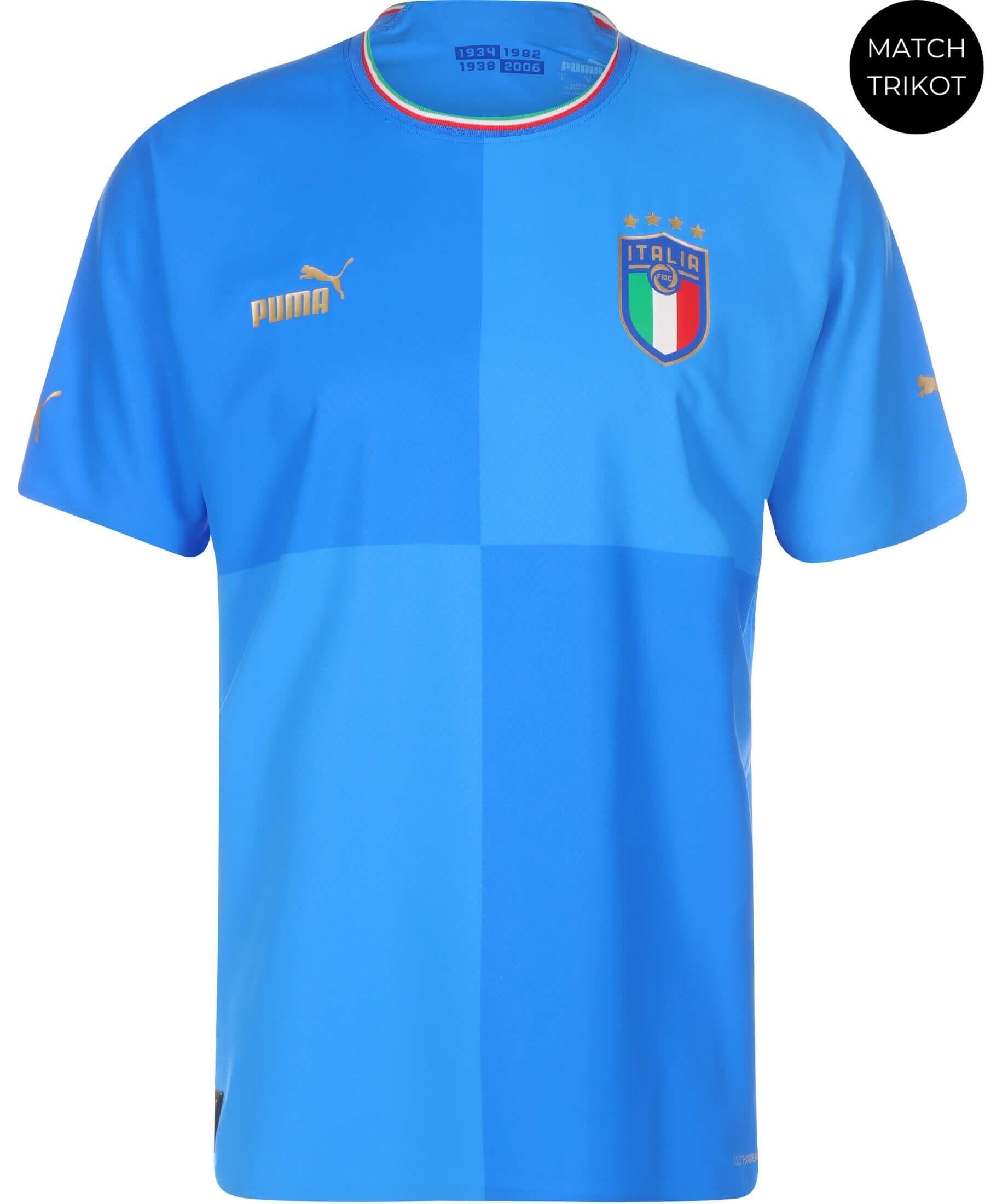 PUMA Italien FIGC Authentic Heimtrikot 2022/2023 - Zeigen Sie Ihre Unterstützung für die italienische Nationalmannschaft mit dem offiziellen FIGC Authentic Heimtrikot. Hochwertiges Material und eine präzise Verarbeitung machen dieses Trikot zur perfekten Wahl für Fans. Bestellen Sie jetzt das Italien FIGC Authentic Heimtrikot im Onlineshop SHOP4TEAMSPORT und seien Sie bereit für die nächsten Spiele. Tragen Sie stolz die Farben Ihres Teams und zeigen Sie Ihre Verbundenheit zur Squadra Azzurra!